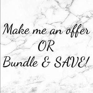 Send an Offer OR Make a Bundle & Save!